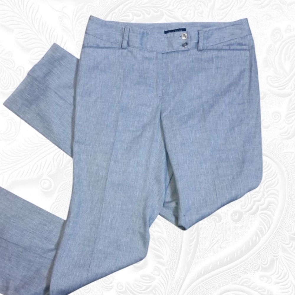 White House Black‎ Market Legacy Modern Boot-Cut Grey Slacks